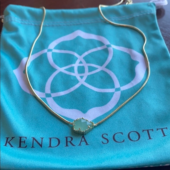 Kendra Scott Chalcedony Mara Necklace